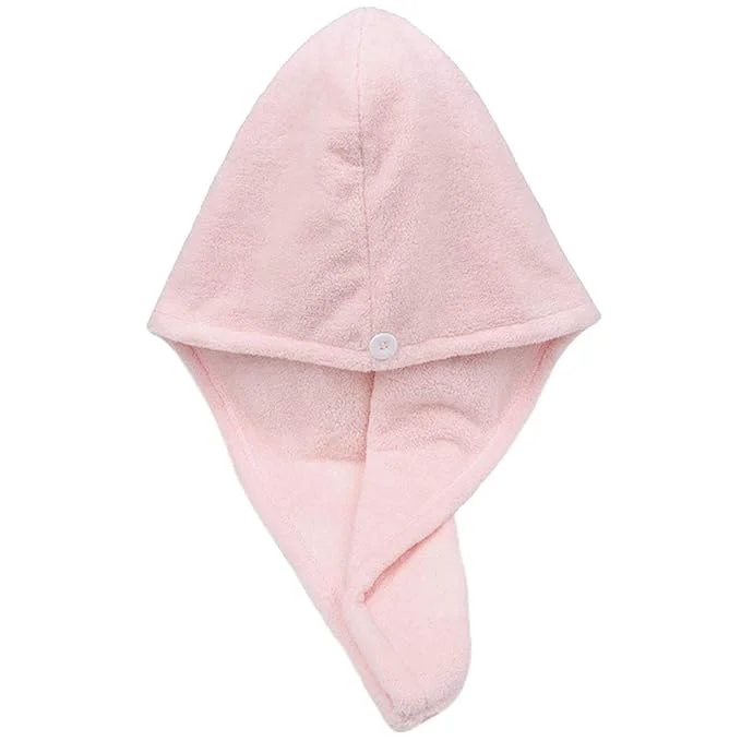 High-Performance Microfiber Hair Drying Wrap Towel Solid