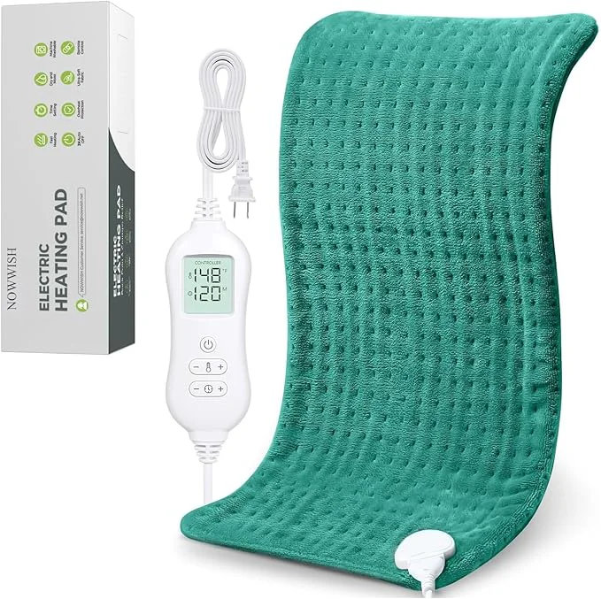 First-Class NOWWISH Heating Pad for Back Pain Relief Period Cramps 12×24 Inches Electric High-End