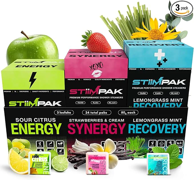 Next-Generation Shower Steamers for Men Women XL 80g Aromatherapy Extra Strength Sinus Versatile