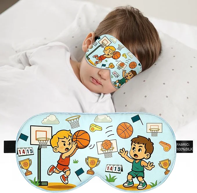 Elegant Kids Sleep Mask – Mulberry Silk Eye Mask Smart