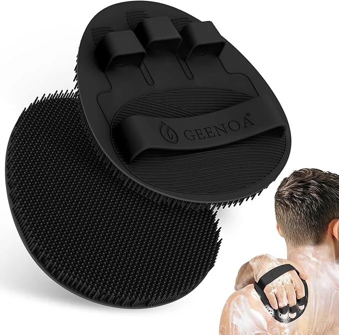 Effective Upgrade Silicone Bath Glove Secure