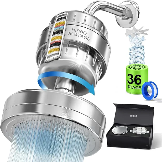 Long-Lasting Luxury High Output Filtered Shower Head Set Specialty