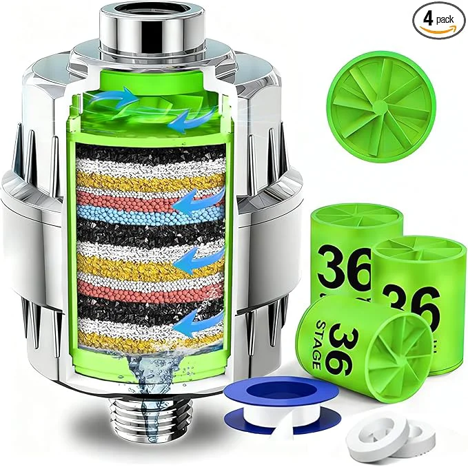 Environmentally Friendly 36-Stage Shower Head Filter High-Quality