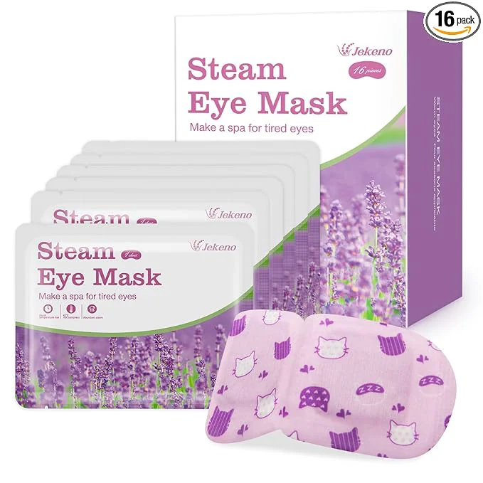 World-Class Jekeno Steam Eye Mask 16 Packs Eye Masks Efficient