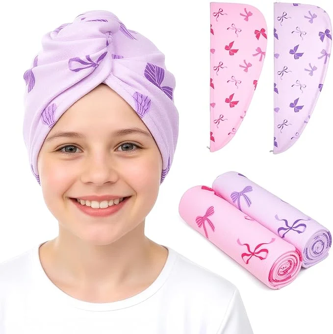 Efficient Unicorn Castle Microfiber Hair Towel Trendy