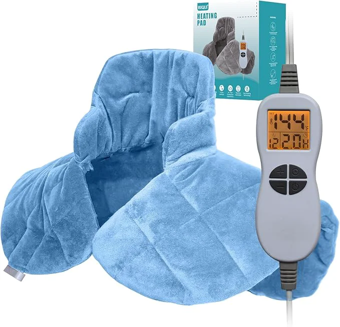 Fast Ruqiji 19 x 24 Weighted Neck Shoulder Heating Pad 2.5lbs Efficient
