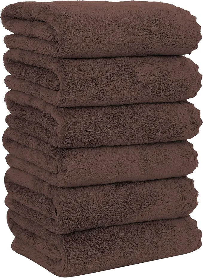 Powerful MOONQUEEN 6 Pack Premium Hand Towels Safe