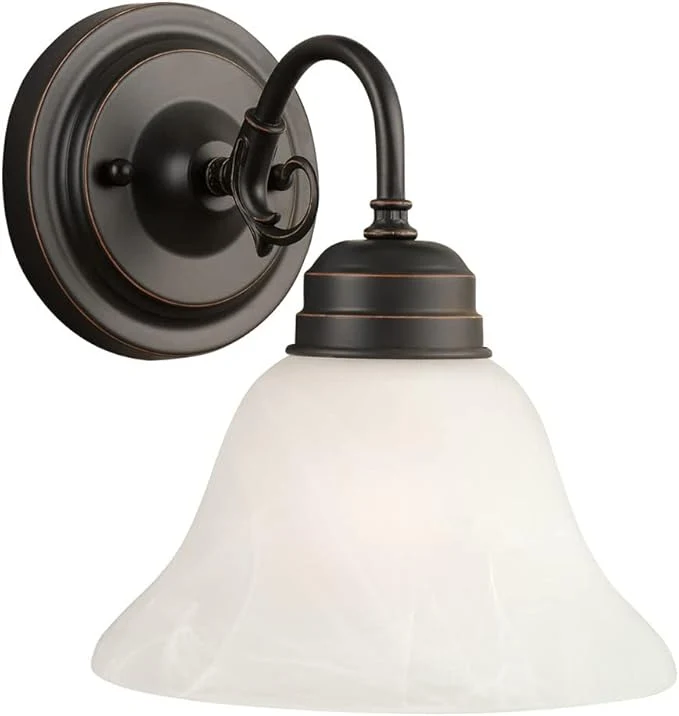 Selected Design House 514497 Millbridge Wall Light Traditional 1-Light Indoor Dimmable Luxury