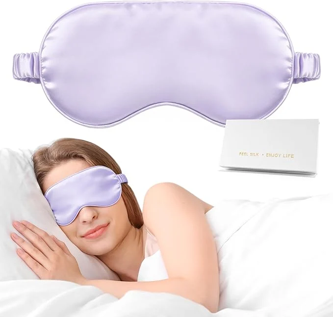 Quality Silk Sleep Mask Eye Mask for Sleep Women Men Mulberry Sleeping Mask Fashionable