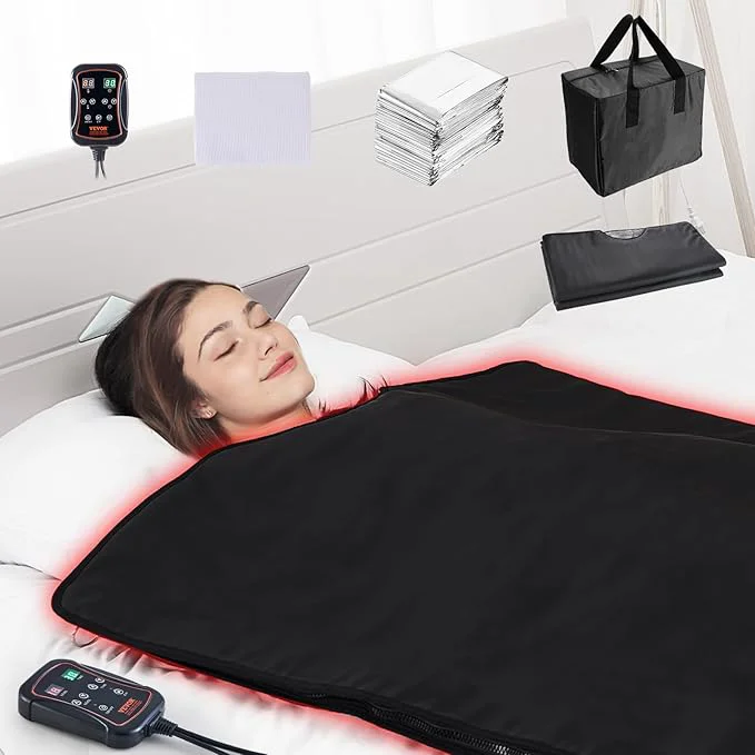 Trendy VEVOR Sauna Blanket for Detoxification Portable Far Infrared Sauna for Home Flexible