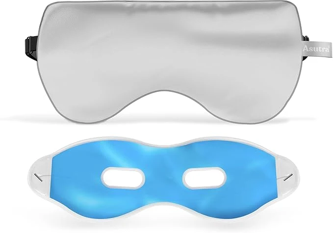High-Performance ASUTRA Silk Eye Pillow for Sleep Weighted Eye Mask Meditation Light Easy-to-Use