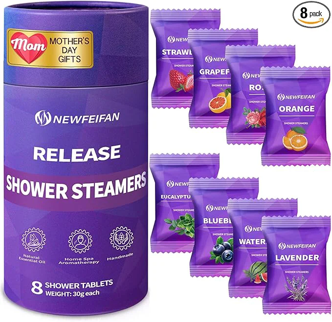 Outstanding Shower Steamers Aromatherapy Basket Set Exclusive