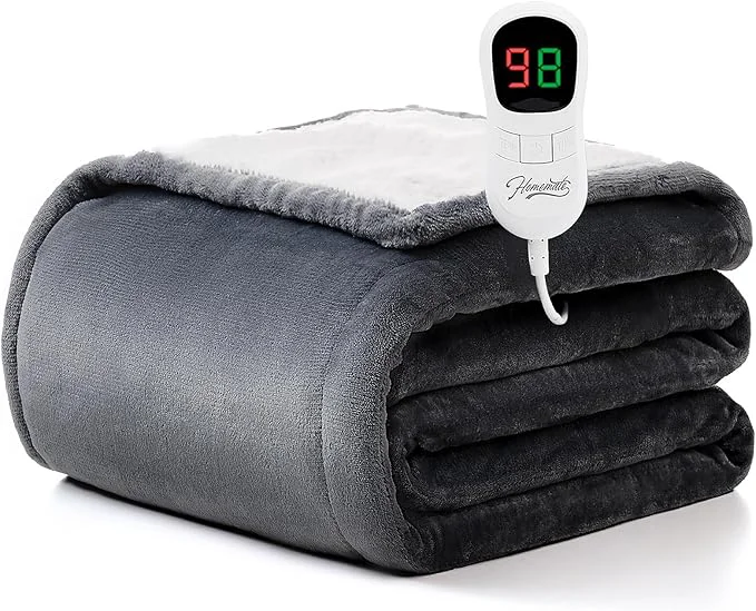 Environmentally Friendly Homemate Electric Heated Blanket Twin Size Comfortable