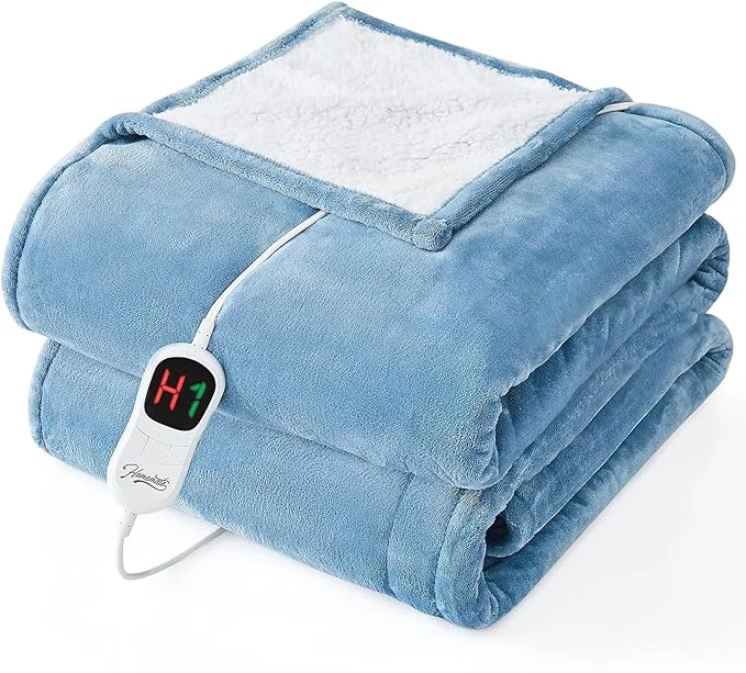 Practical Homemate Electric Heated Blanket Twin Certified