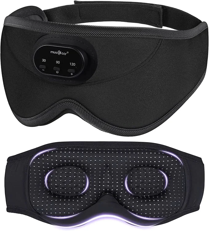 Official MUSICOZY 3D Bluetooth Sleep Mask Traditional