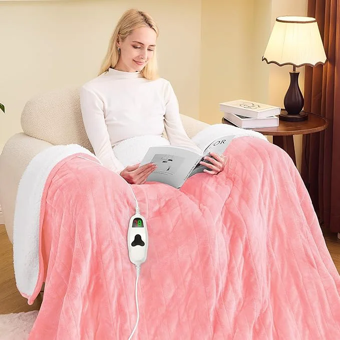 Top-Quality greenoak Heated Blanket Electric Full 72 X84 Heating Blanket Superior