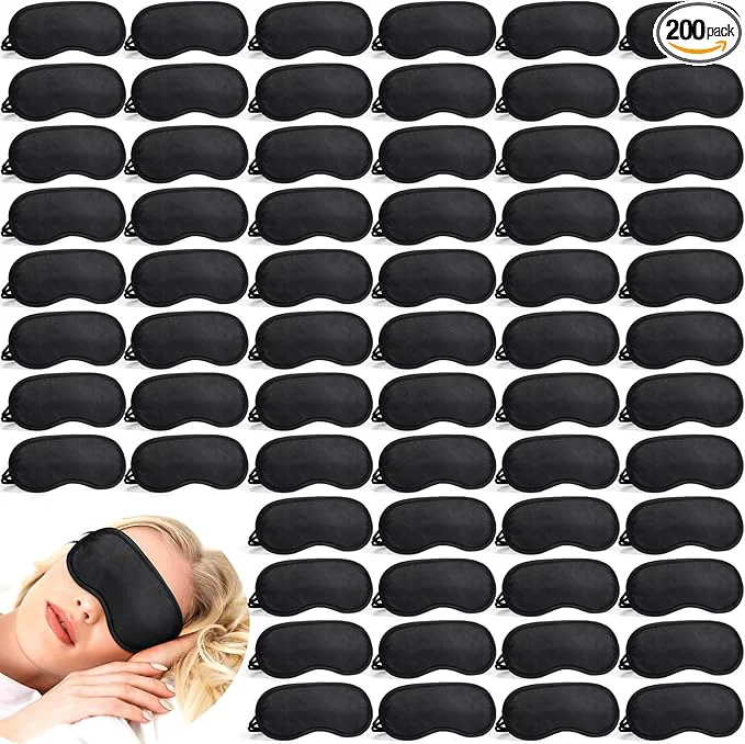 Proven Tarpop 200 Pcs Eye Mask Sleeping Blindfold Eye Cover Superior