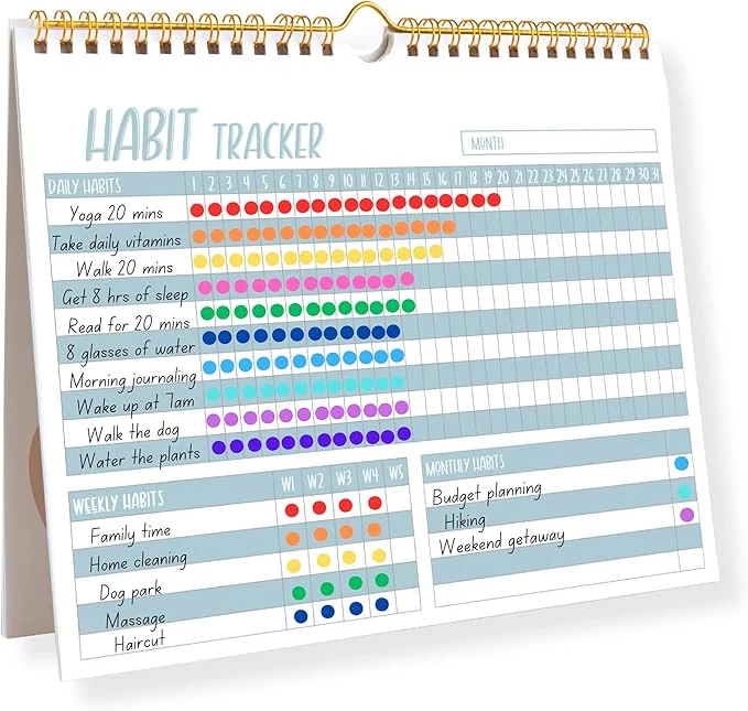 Consistent Lamare 2026 Habit Tracker Calendar – Premium Daily Habit Tracker Journal and Optimized