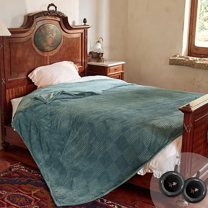 Innovative Texciting Electric Blanket Queen Size 84”X90” Consistent