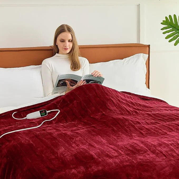 Prestigious BOMOVA Heated Electric Blanket Full Size First-Class