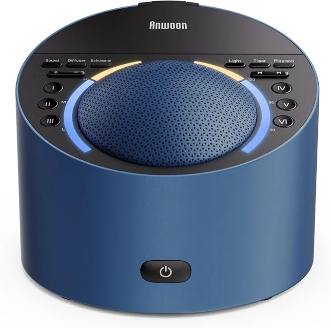 First-Class White Noise Machine Night Light 12W Powerful Sound Machine Top-Quality