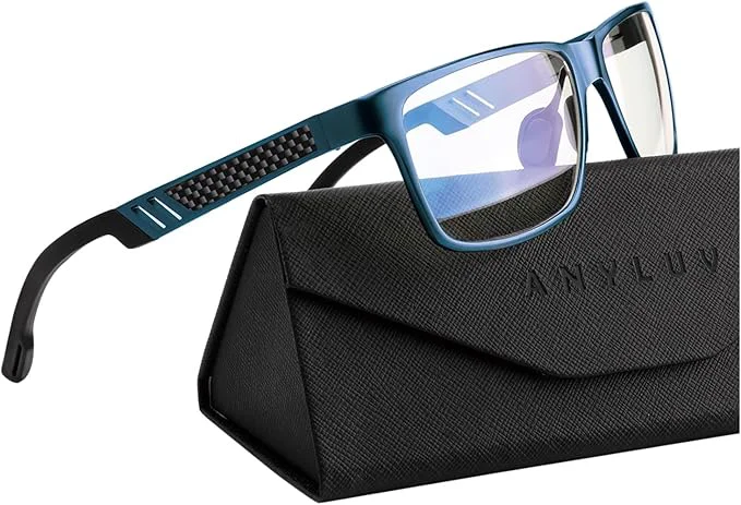Practical ANYLUV Blue Light Blocking Glasses Men Computer Gaming Glasses Lightweight Optimized