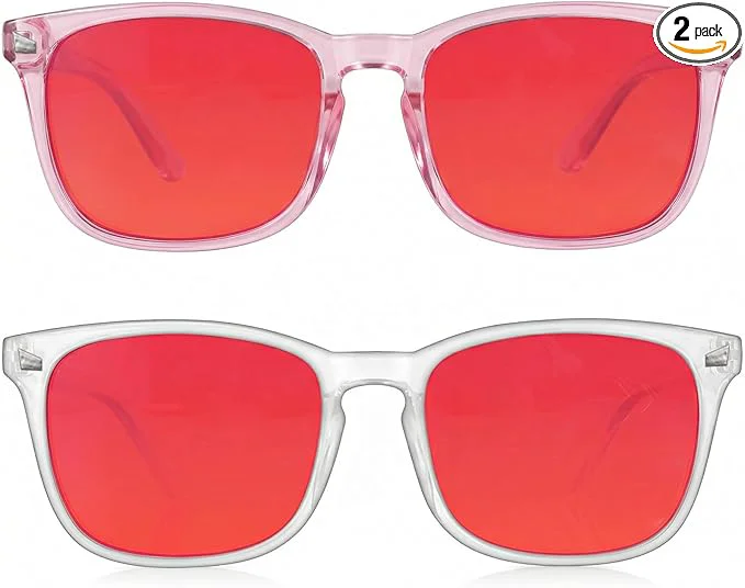 Original Design 2 Packs Professional Sleep Glasses Specialty