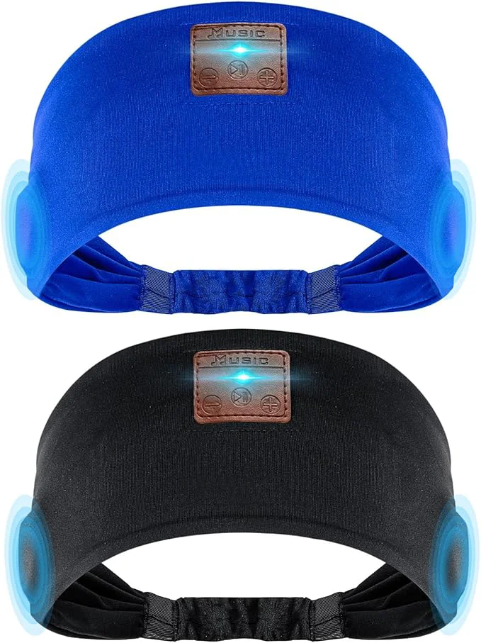 Responsible 2-Pack Sleeping Headphones Headband Headphones Fine