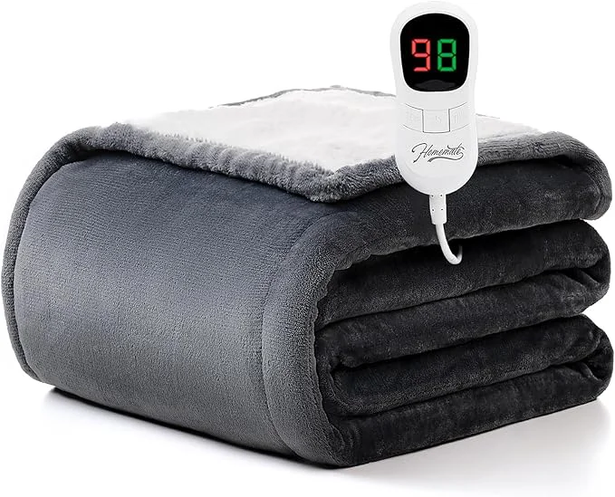 High-Quality Homemate Electric Heated Blanket Full Size Powerful
