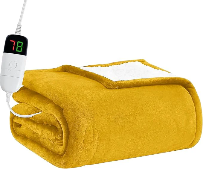 Quality BOMOVA Heated Electric Blanket Twin Smooth