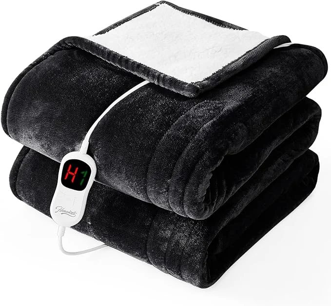 Stylish Homemate Electric Heated Blanket Twin Lightweight