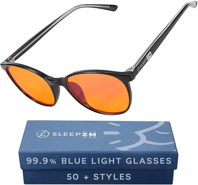 Elite Sleep ZM Blue Light Blocking Light Sensitivity Glasses Exclusive