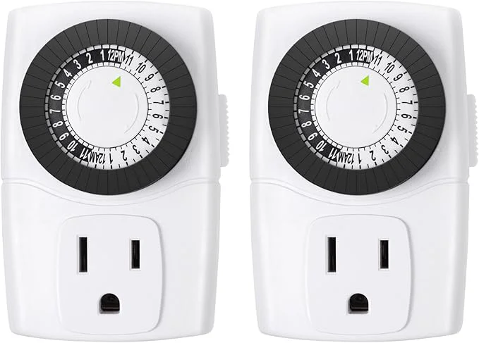 Prestigious BN-LINK BND-60 U47 Indoor Mini 24-Hour Mechanical Outlet Timer Reusable