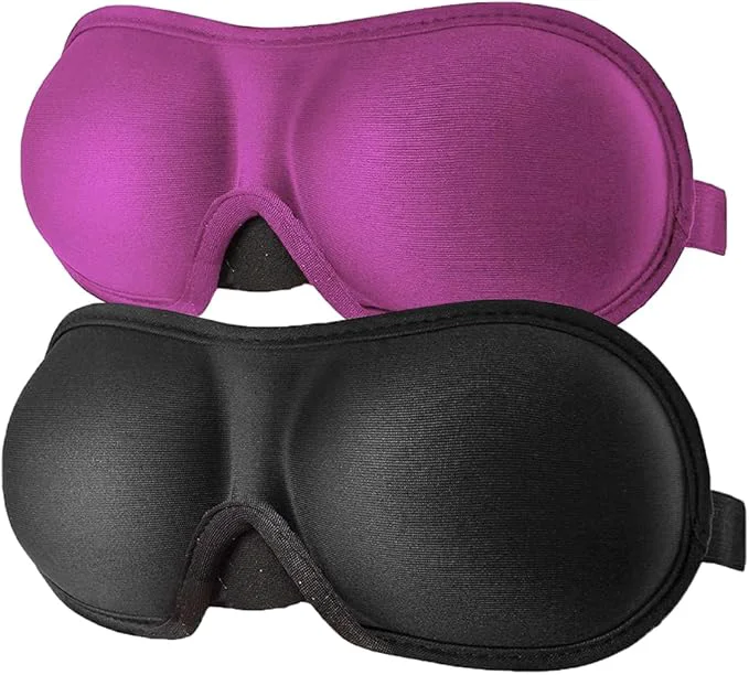 Minimalist 3D Eye mask for Sleeping Machine Washable Sleep Mask for Women Blinder Unique