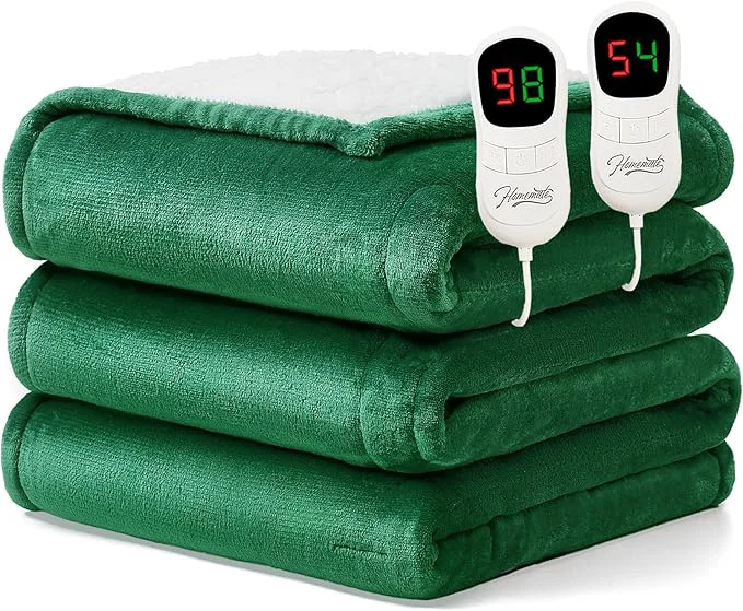 Efficient Homemate Electric Heated Blanket Queen Size Original
