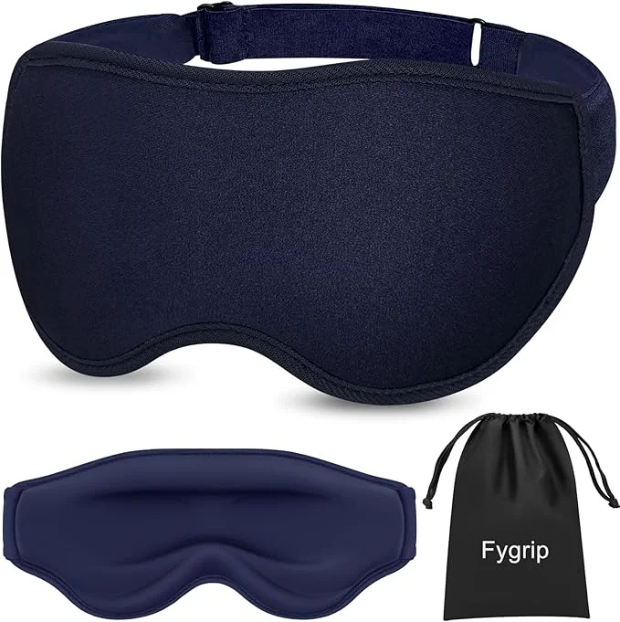 Refined Fygrip 3D Eye Mask Sleep Mask for Men Women Pressure- Light Fine Crafted
