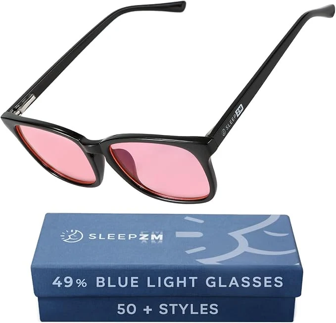 Excellent Sleep ZM Blue Light Blocking Light Sensitivity Glasses Smart