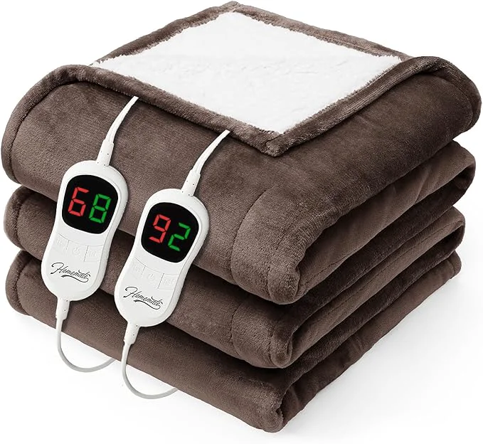 Advanced Homemate Electric Heated Blanket King Superior