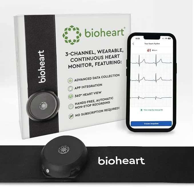 Soft Bioheart 24 7 Continuous Heart Monitor No Prescription Needed Smart Enhanced