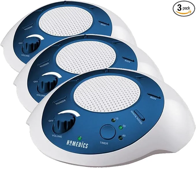 Exclusive Homedics SoundSleep White Noise Sound Machine Small Travel Sound Machine Smart