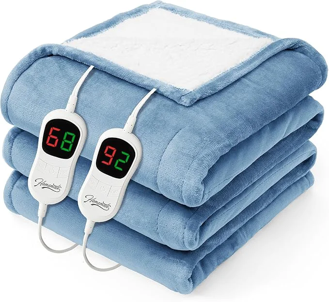 Unique Homemate Heated Electric Blanket Queen Size Consistent