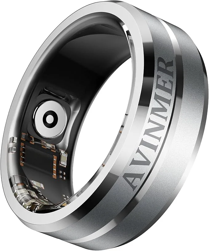 Comfortable Gen 1 Smart Ring – Activity Sleep Tracking Hands- App Camera Control Soft