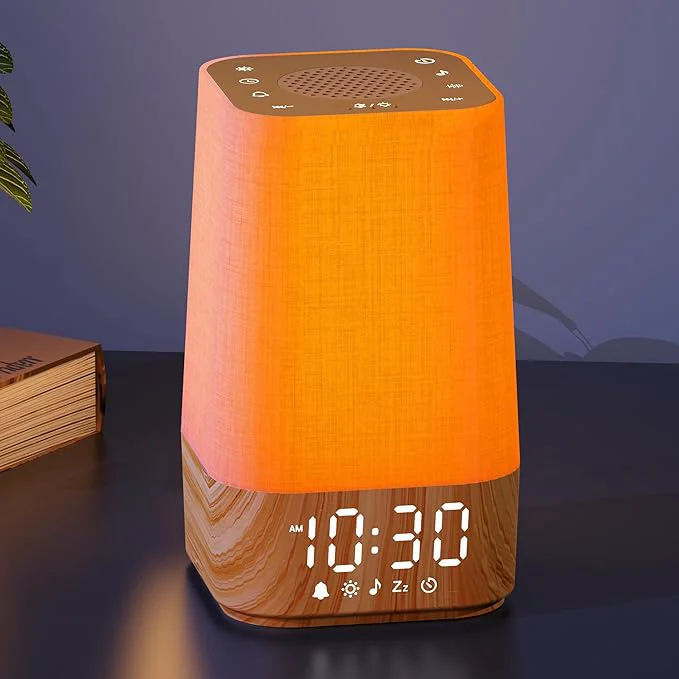 Natural Sunrise Alarm Clock with Noise Machine Digital Alarm Clock High-Grade