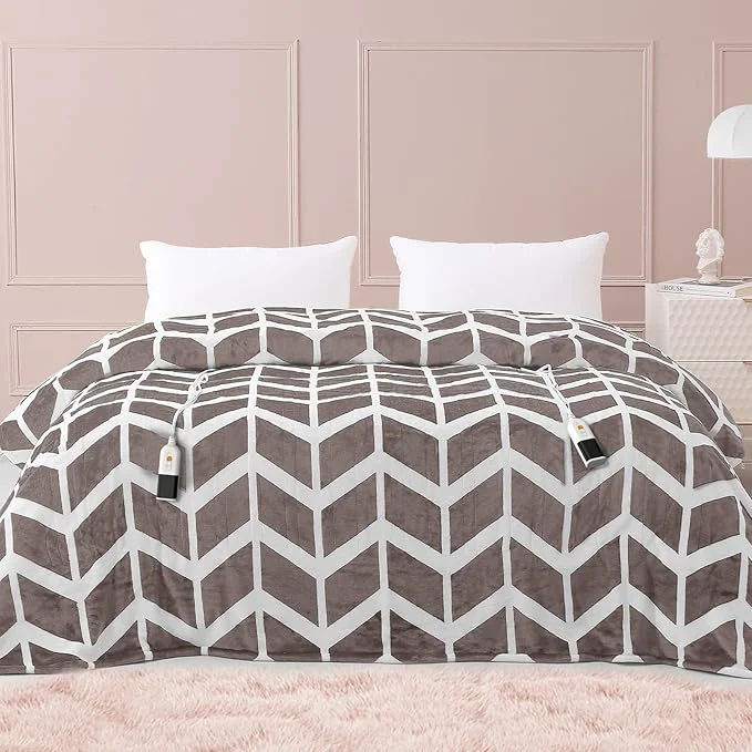Soft VENTIMI Electric Blanket Queen Size Fast Heating Blanket Eco-Friendly