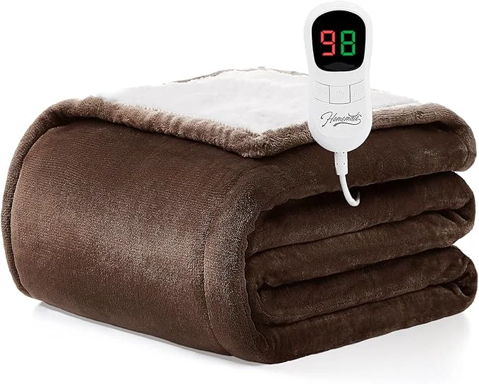 Crafted Homemate Electric Heated Blanket Twin Size Elegant