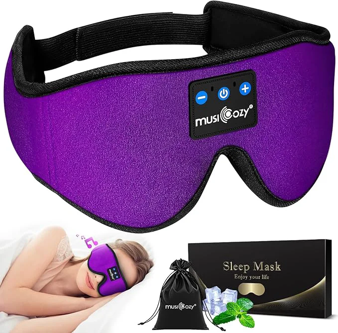 Advanced MUSICOZY Sleep Headphones Wireless Music Earbuds Earphones Easy-to-Use