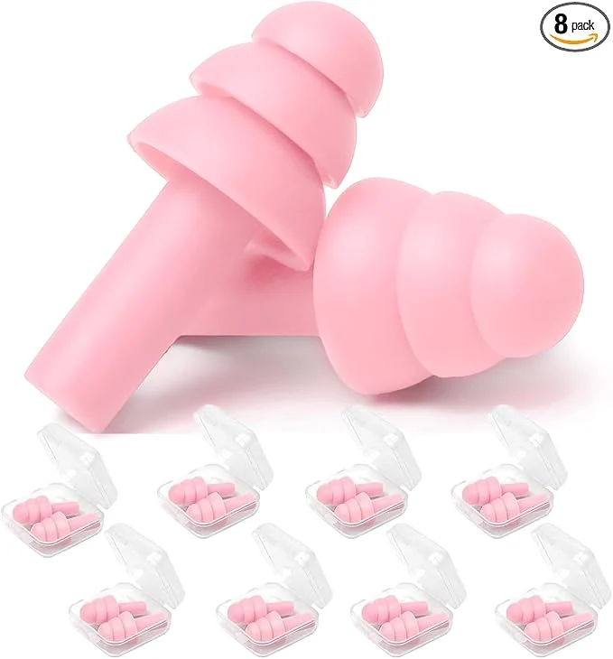 Innovative Ear Plugs Reusable Earplugs for Sleeping Noise Cancelling – Super Soft Environmentally Friendly