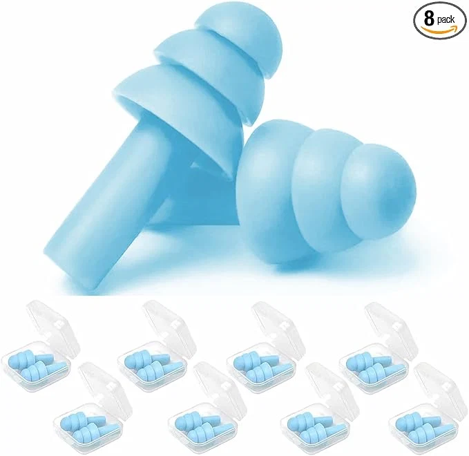Smart Ear Plugs Reusable Earplugs for Sleeping Noise Cancelling – Super Soft Excellent