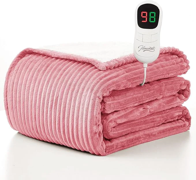 Efficient Homemate Heated Blanket Electric Throw Sophisticated