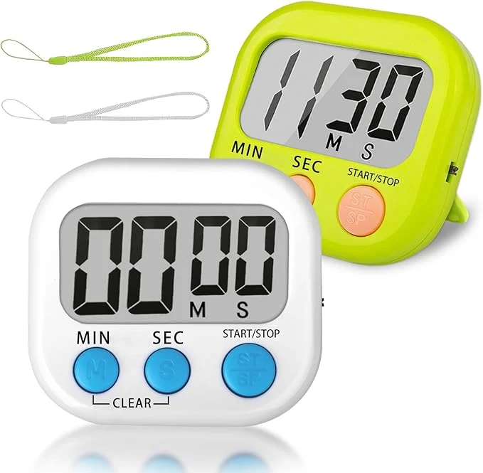 Original ZILLEEN Classroom Timer for Kids Teachers 2 Pack Digital Timers Functional